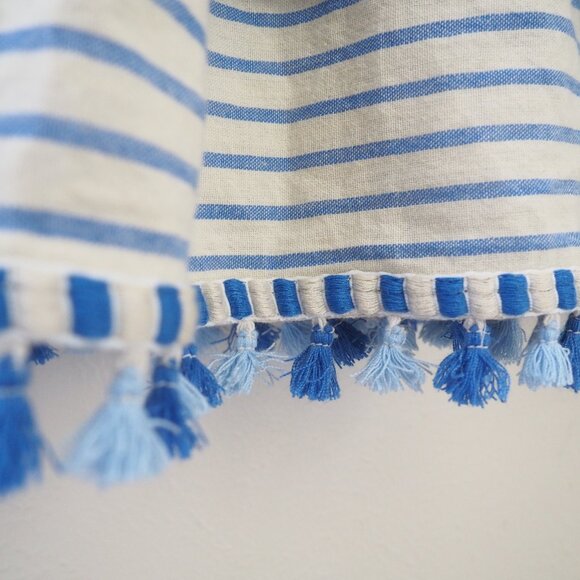 Dodo Bar Or Blue Skyler Tassel Mini Dress sz M - Picture 12 of 12